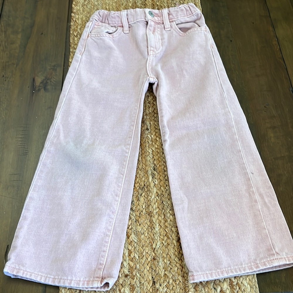 Light Pink Baggy Jeans
